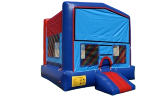 Blue Module Bounce House