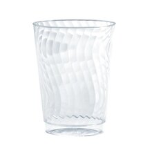 Clear plastic disposable cups - 160 count
