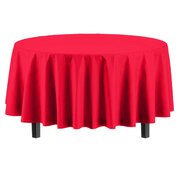 Plastic Round Tablecloth