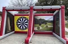 Axe throw & golf sports interactive