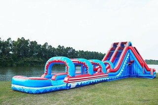 *NEW* Flash 20’ dual lane slide/slip n slide (long config)