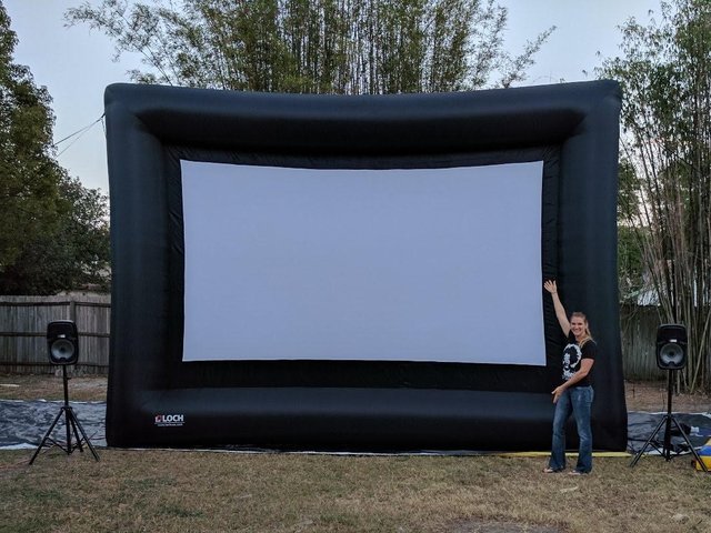 Outdoor Movie Night (Commercial/public venue)