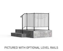 4x8x3 with Step and 5 Rails