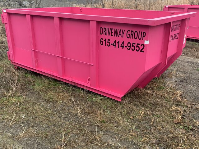 15 Yard Dumpster (w/ 1 ton)