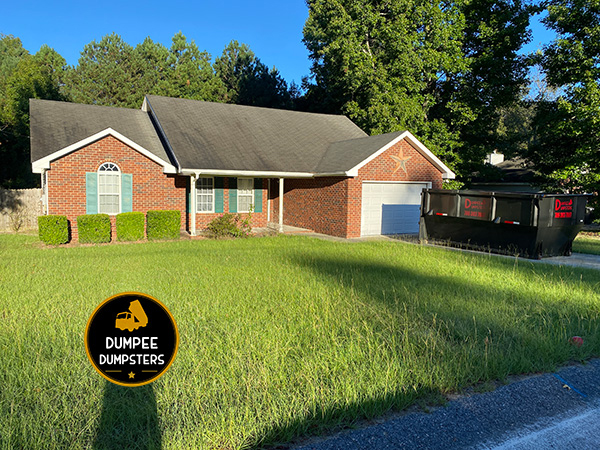 Residential Dumpster Martinez GA Homeowners Trust to Clear the Waste
