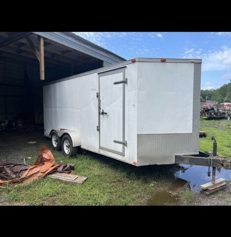 7x16 Enclosed Trailer