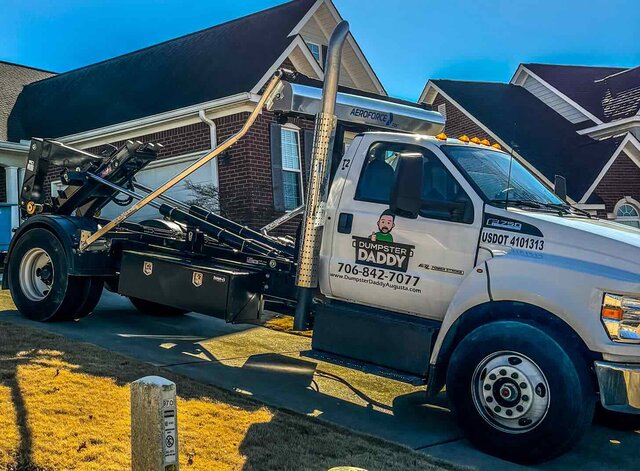 Dumpster Daddy, Augusta delivery truck