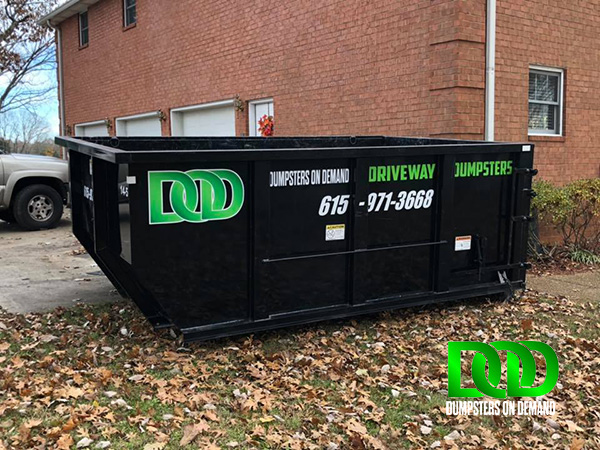  Rent a Roll Off Dumpster Dickson Residents Use for Yard Waste