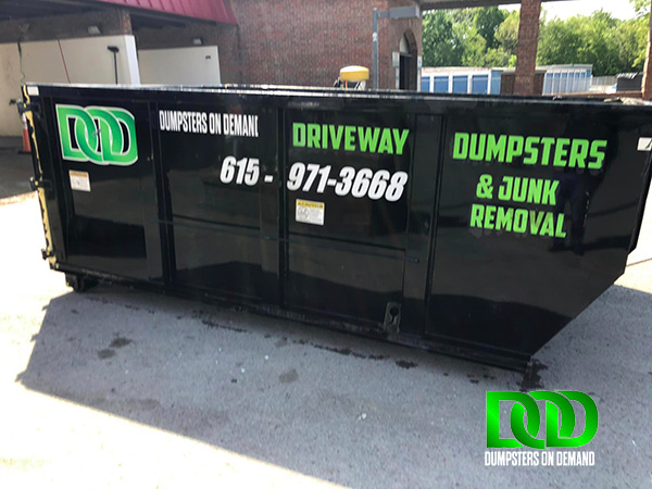 Heavy-Duty Roll Off Dumpster Hendersonville Roofers Rely On