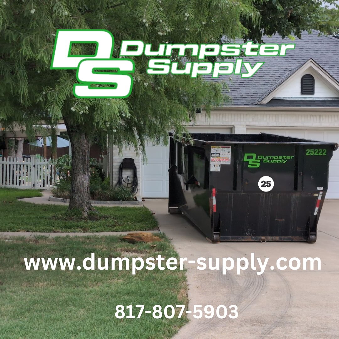 Trash removal services in Trophy Club from Dumpster Supply