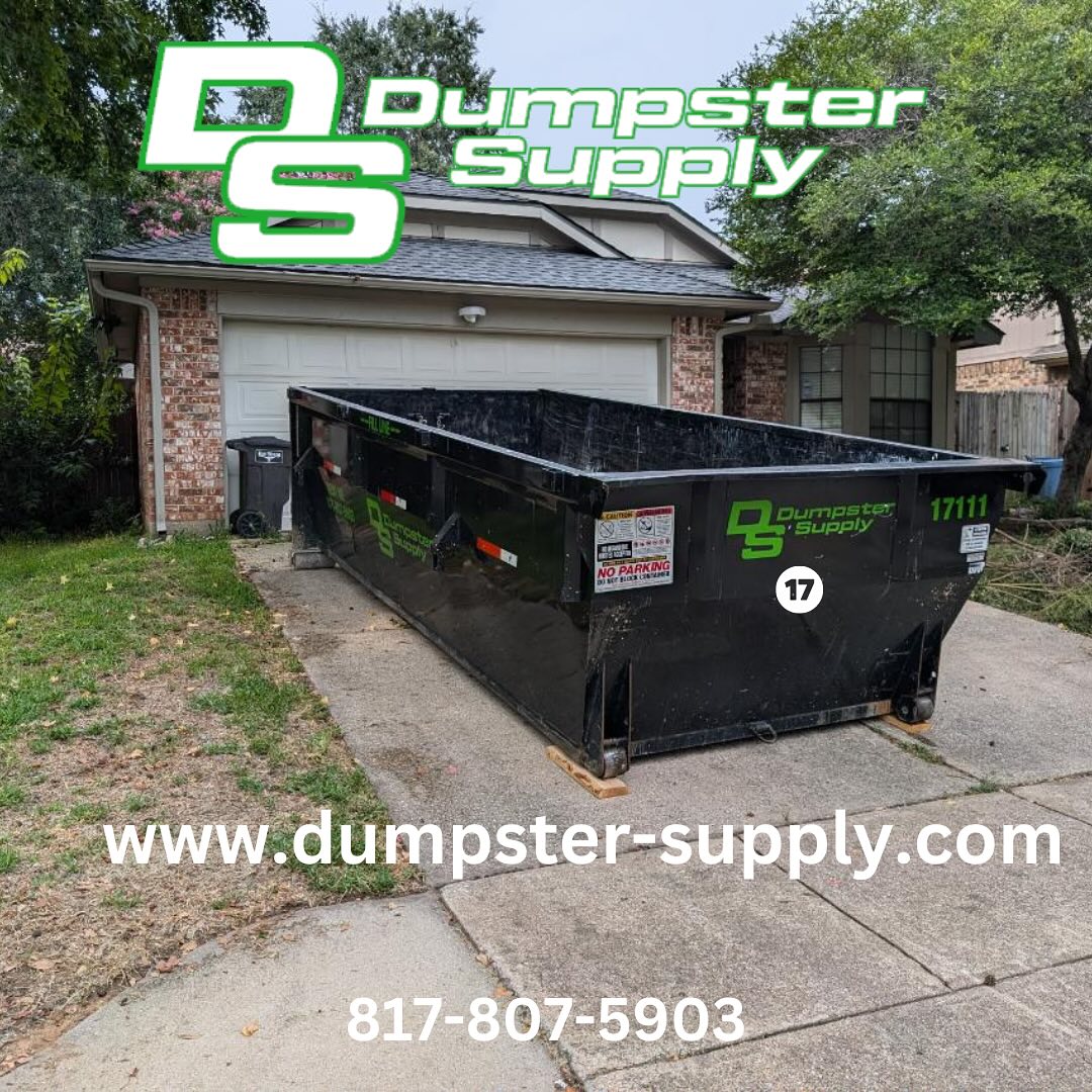 Trophy Club Residential Dumpster Rental by Dumpster Supply