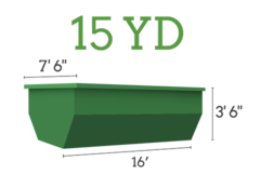 15 Yard Dumpster