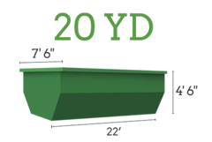 20 Yard Dumpster