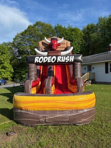 18' Rodeo Rush Water Slide