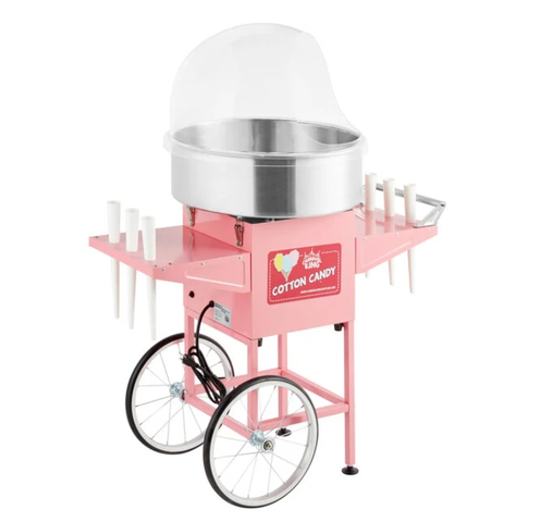 Cotton Candy Machine With Cart with Servings for 50