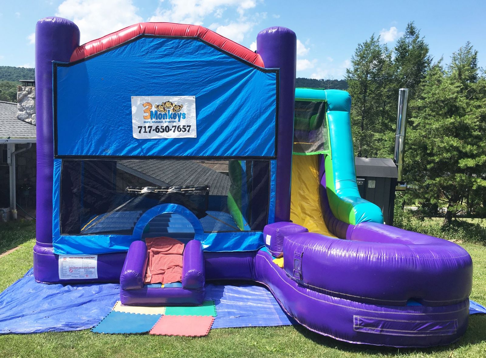 three monkeys inflatables