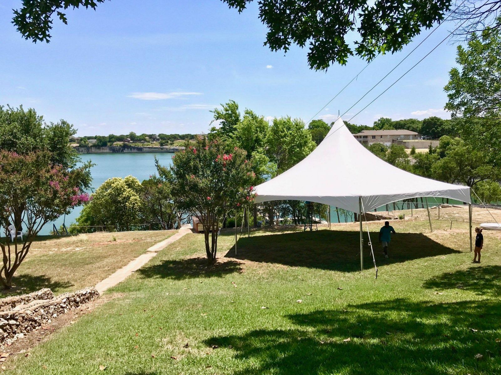 DFW, Waxahachie area’s 40' High Peak Hexagon Tent & Party Rentals