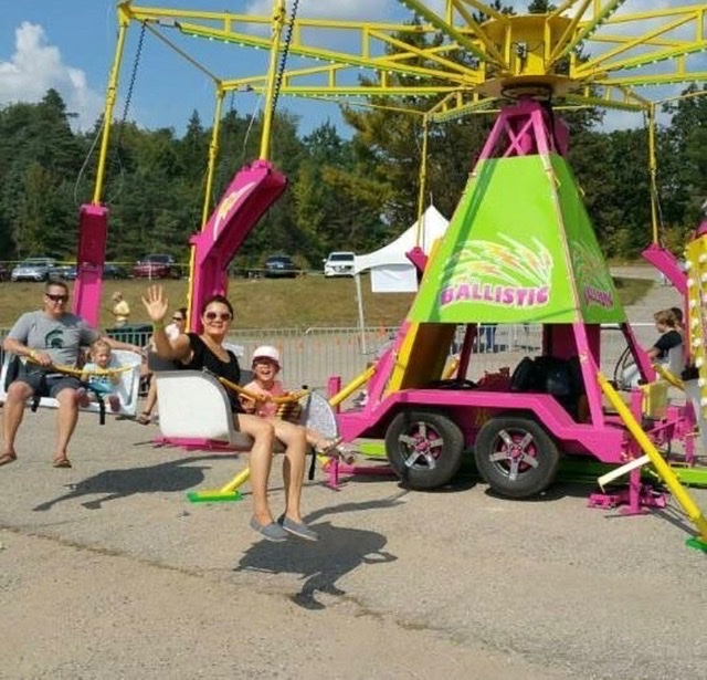 HighSpeed Ballistic Swing Carnival Ride