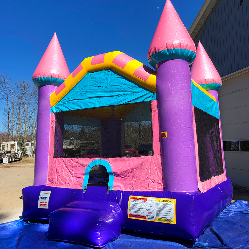 Dazzling princess castle Jumpers4you inflatable rentals in