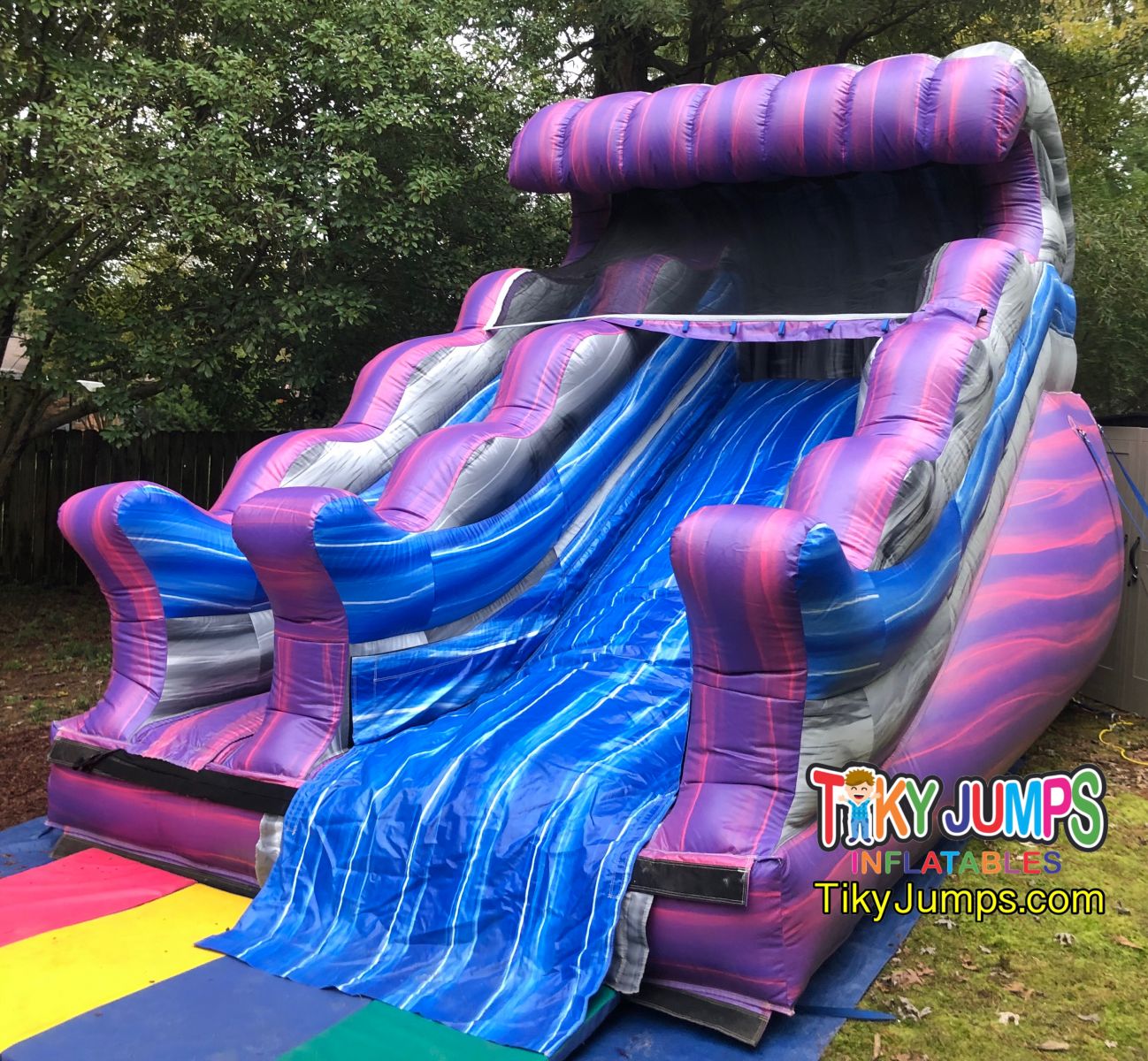 13' Purple Inflatable Dry Slide Bartlett TN rentals