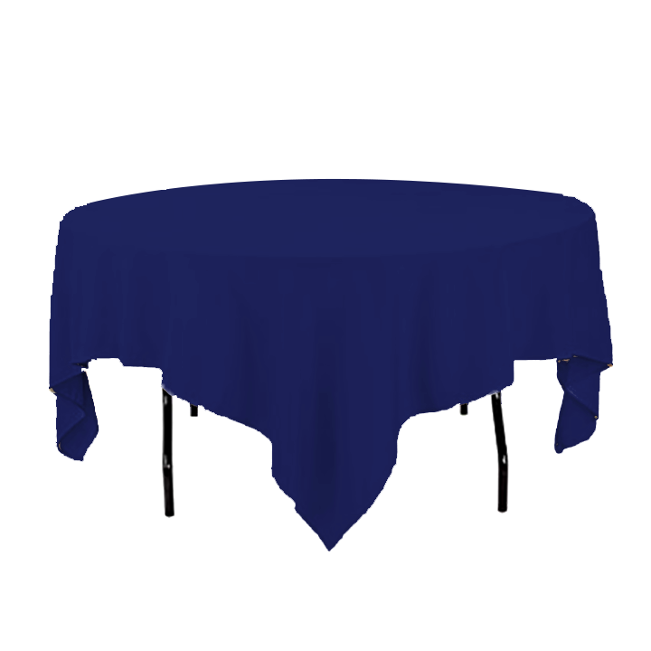 Navy Blue Table Linens Rentals for Round Tables Austin TX