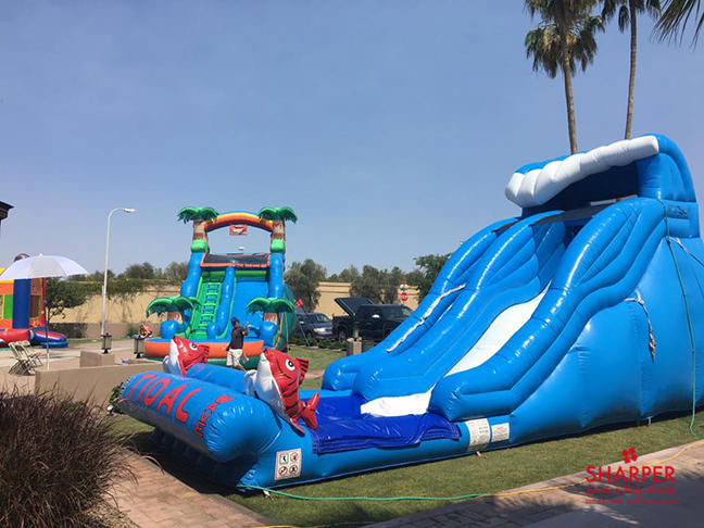 tidal wave water slide