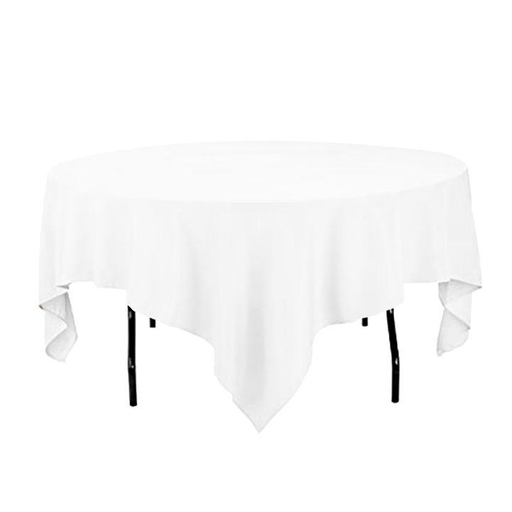 White Table Linens Rentals for Round Tables Austin TX