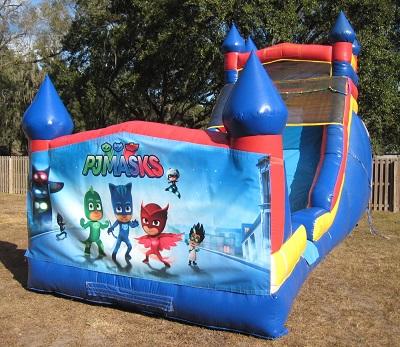 18ft PJ Mask Dry Slide Bounce House & Party Rentals ...