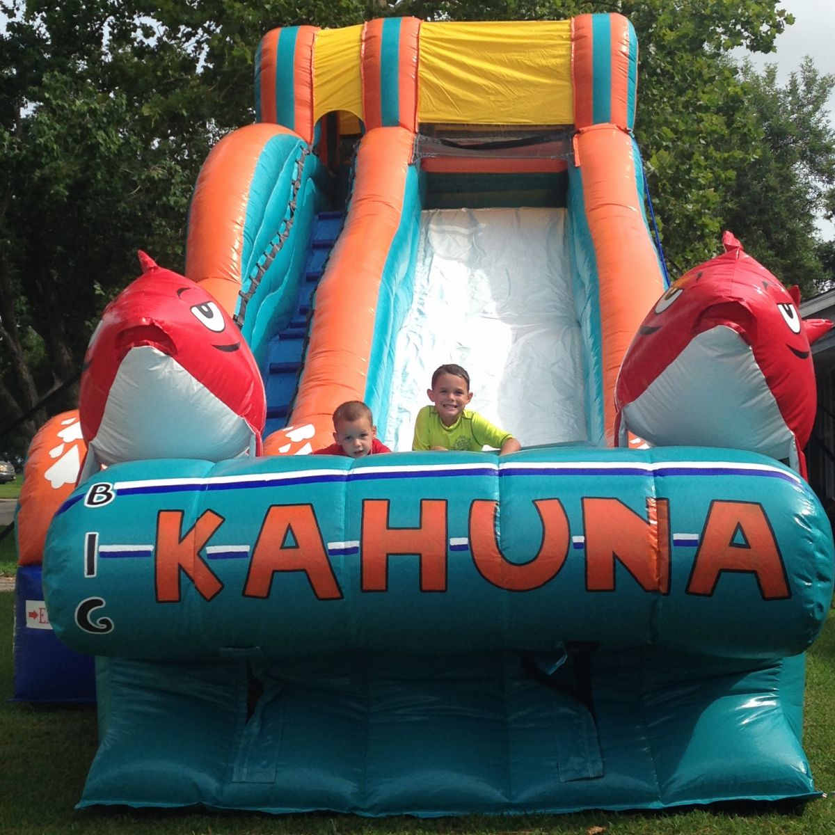 Big Kahuna Slide, Hopper Moonwalks Pearland, TX