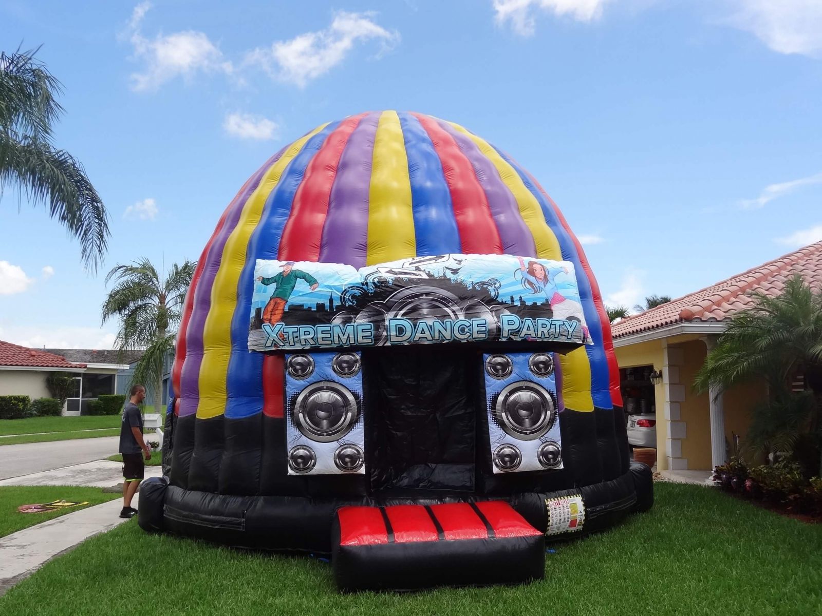 Disco Dance Dome 20' AZ Jolly Jumpers Party Rentals
