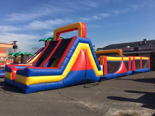 Mega Obstacle Course - Jump around party rentals