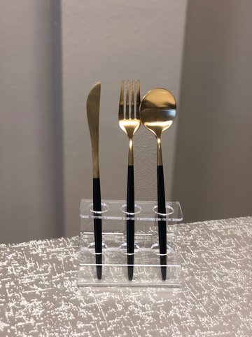 Black & Gold Shay, Dinner Fork