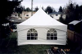 30' Section Tent Wall, Window