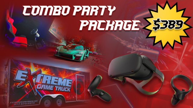 Game Truck Party Combo Package