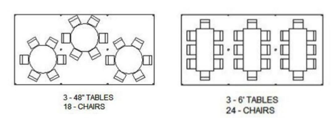 15+ Seating layout for 10x20 tent