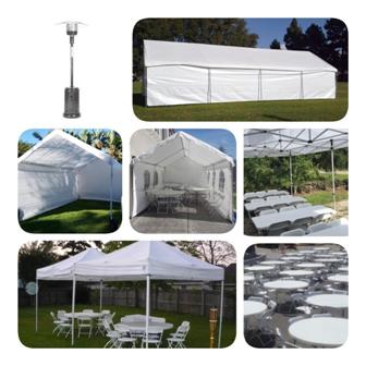 Tents Tables Chairs Heaters Rental EJFunday