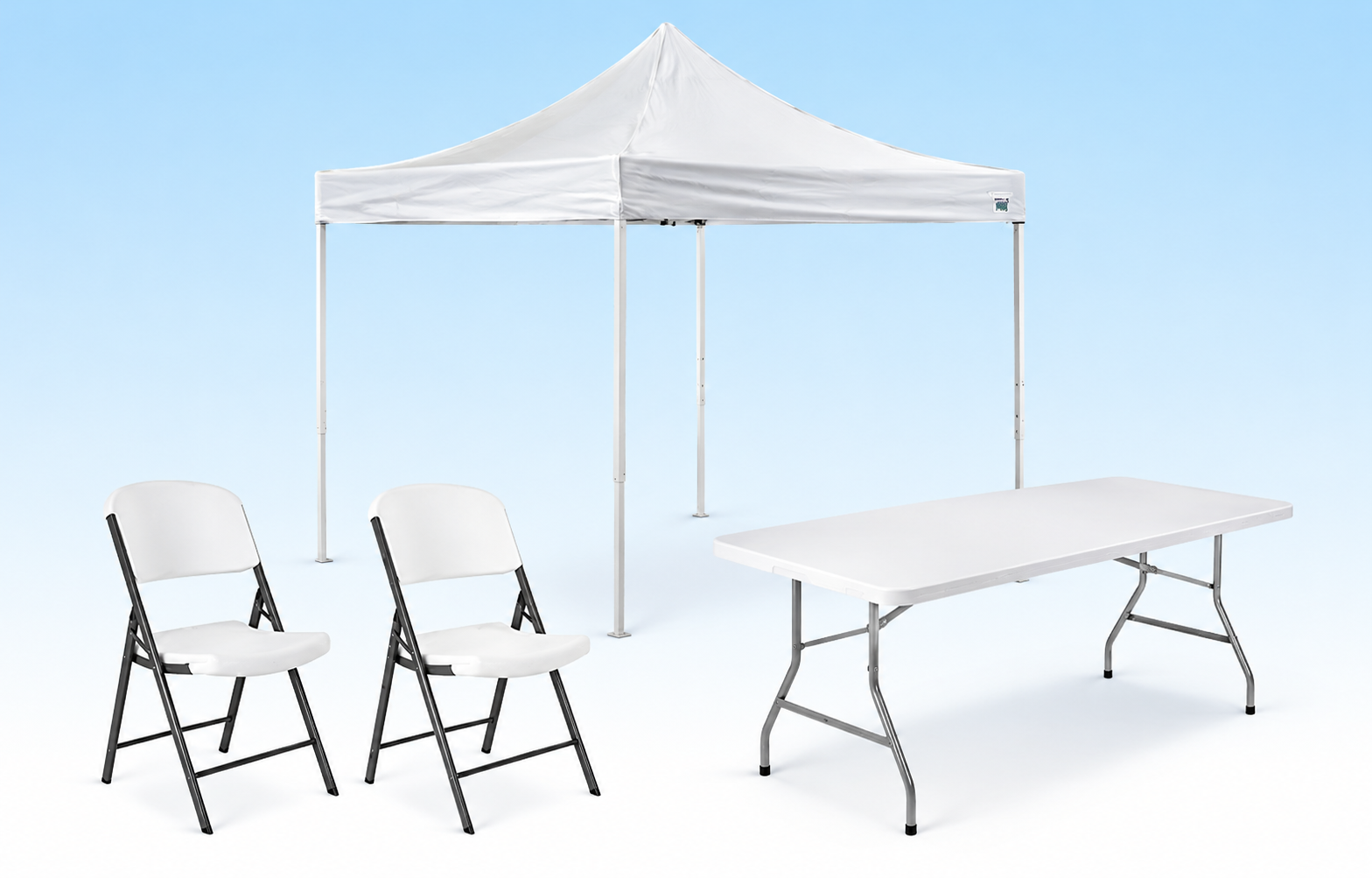 E&J Funday tables, chairs, and canopy rentals