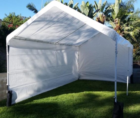 10x20 Frame Tent Style Canopy