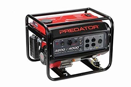 Generator w/Full Tank 3000+ watts Small unit only supports one outlet