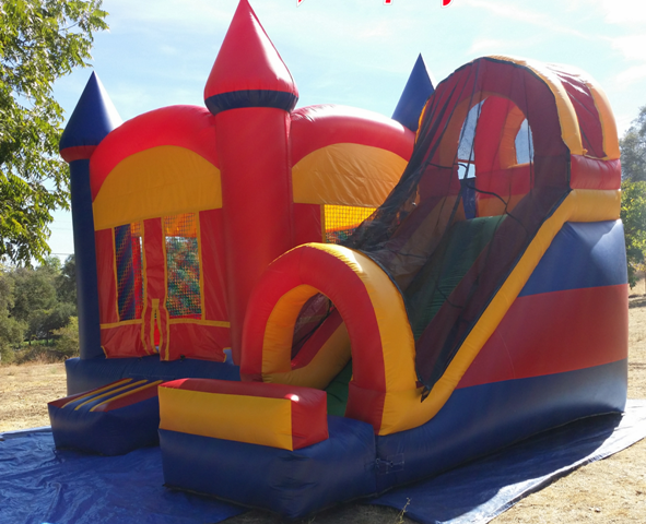 Combo 21x20 Bounce House w/Front Slide