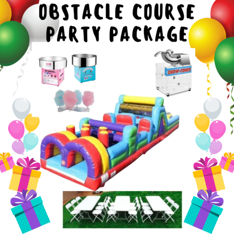 Obstacle Course Party Package