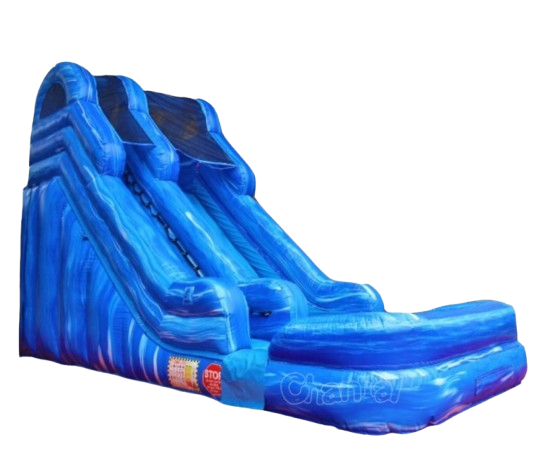 Cool Blue Water Slide 15