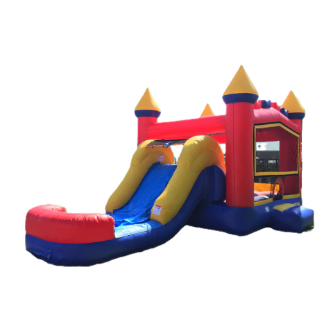 Wet Combo Lil Rainbow Bricks Athletic in Red, Yellow, and Blue