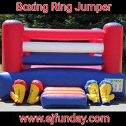 13x13 Boxing Ring Bounce House with Gloves
