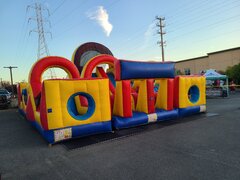 Adrenaline Rush 3 Piece Obstacle Course 26'Wx38'Lx18'H