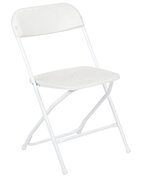 White Folding Chair