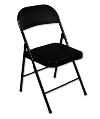 Black Folding Chairs