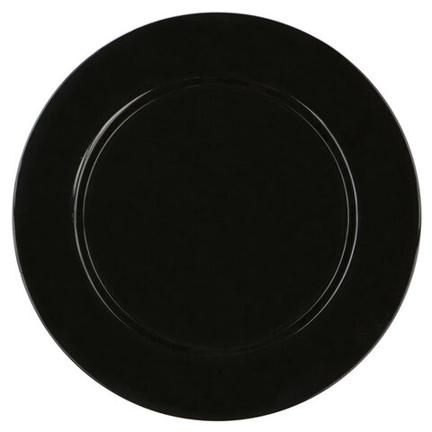 Black Acrylic Charger Plate 13