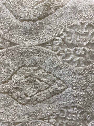 Ivory Regal Lace Overlay 120