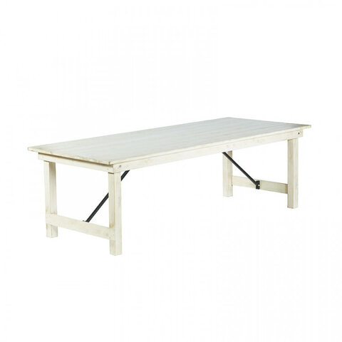 Whitewash Sweetheart Table 63